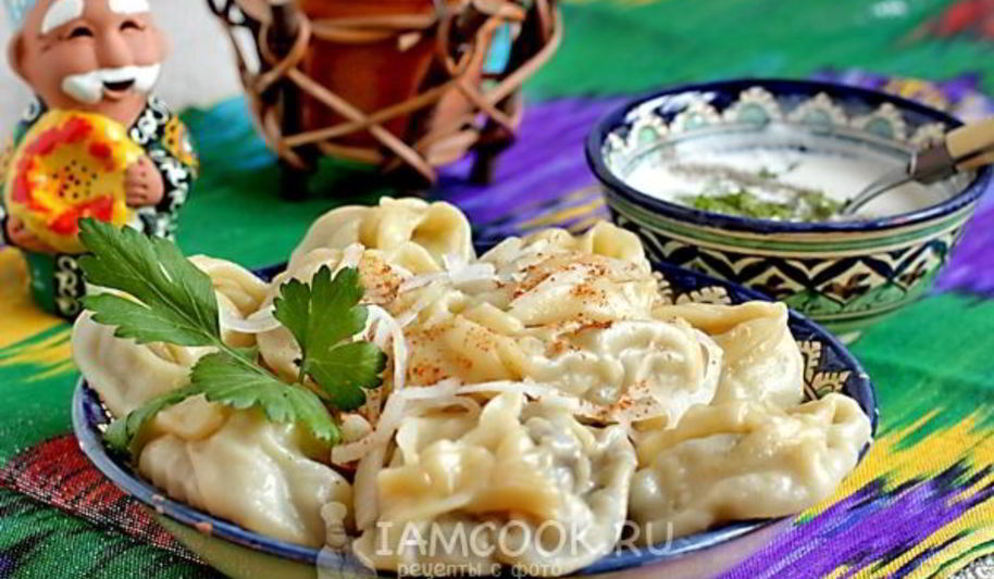 Рецепт мантов по-узбекски