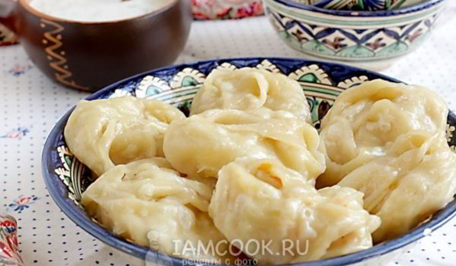 Рецепт мантов с капустой и картофелем