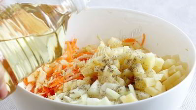 манты с капустой и картофелем