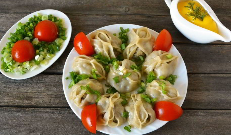 Рецепт мантов с мясом и картошкой