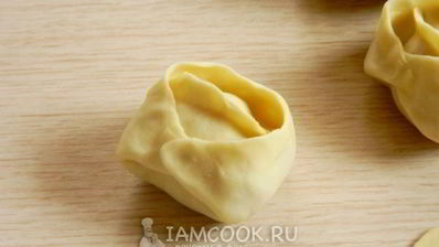 манты с мясом