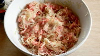 манты с мясом