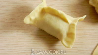 манты с мясом