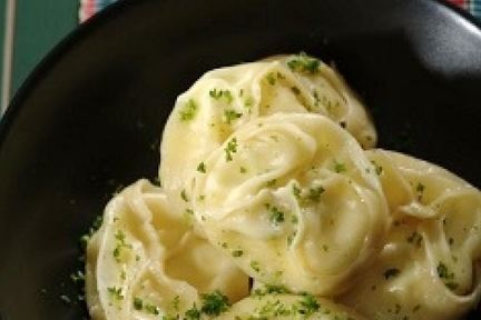 Манты с творогом и карри