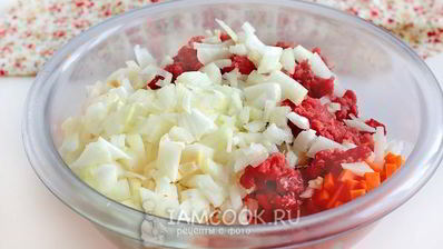 манты с тыквой и фаршем