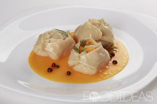 Манты с тыквой