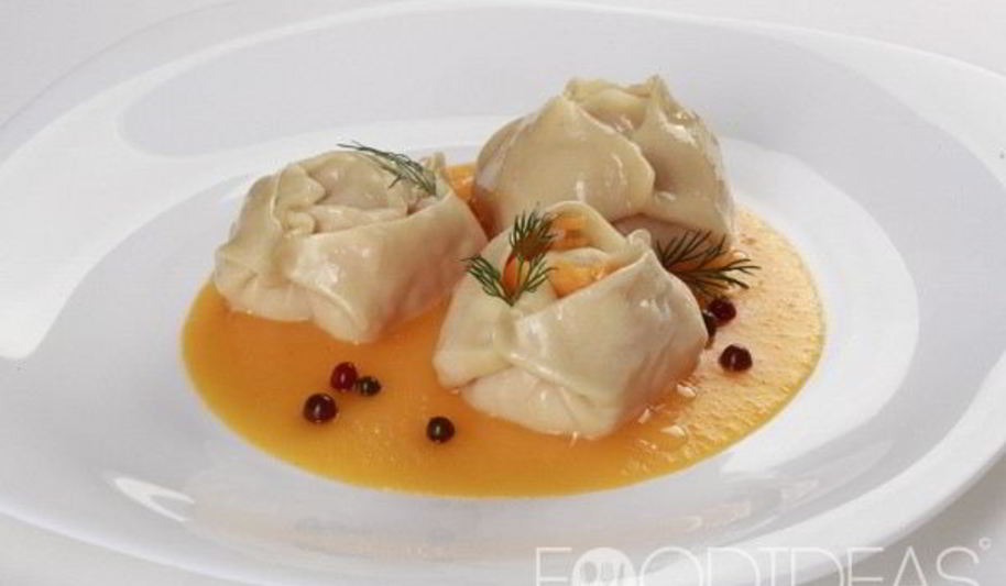 Рецепт мантов с тыквой