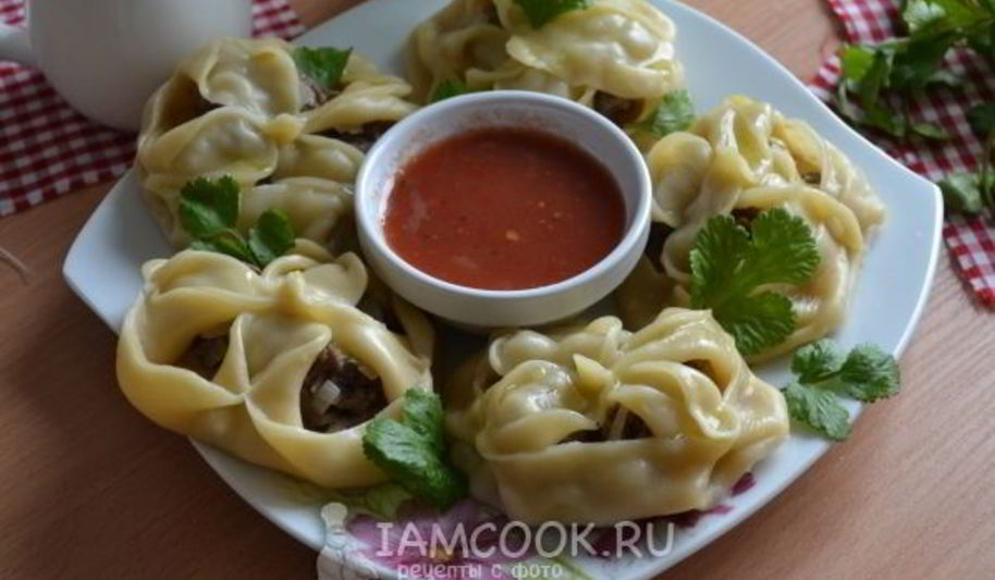 Рецепт мантов в пароварке