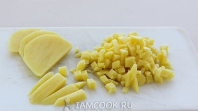 постные манты с картошкой