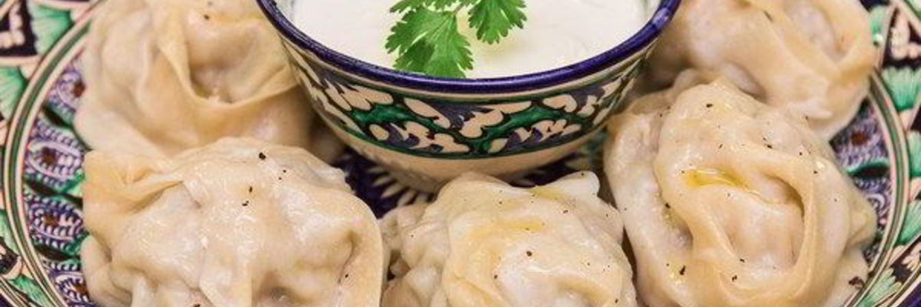 Сочные манты с мясной начинкой