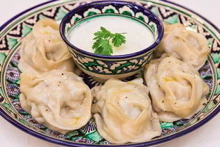 Сочные манты с мясной начинкой