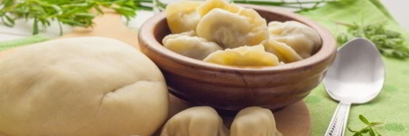 Тесто на манты на минералке