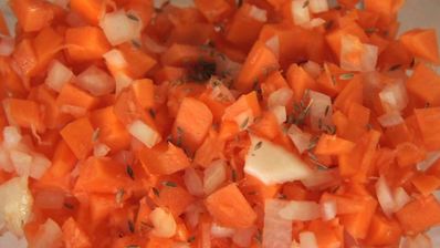 зеленые манты с тыквой