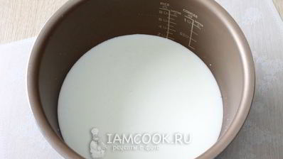 молочная лапша в мультиварке