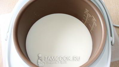 молочная лапша в мультиварке