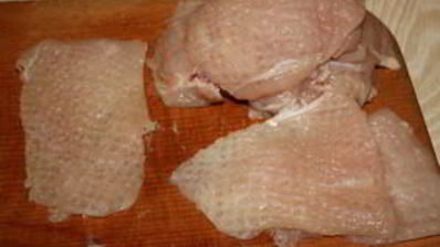 деревенская курица по-французски