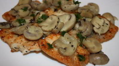 деревенская курица по-французски