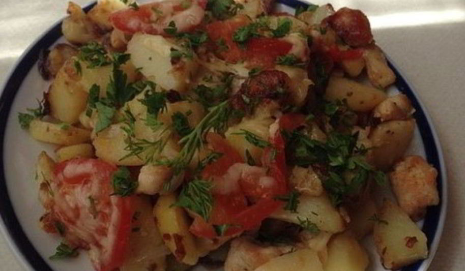 Рецепт картофеля по-французски на сковородке