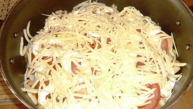 картошка по-французски с курицей