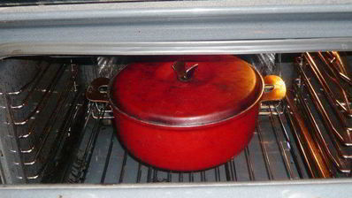 картошка по-французски с курицей