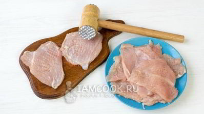 мясо по-французски из курицы