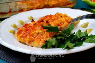 Мясо по-французски из свинины