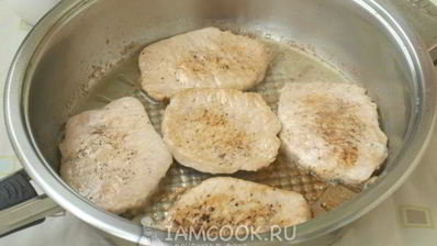 мясо по-французски на сковороде