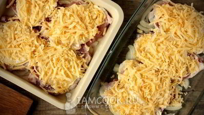 мясо по-французски с ананасами