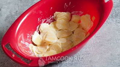 мясо по-французски с фаршем