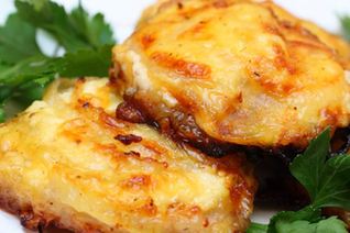 Мясо по-французски с грибами