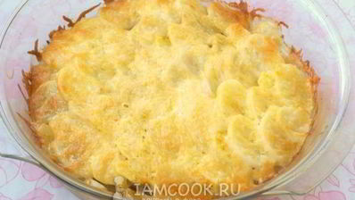 мясо по-французски с картофелем