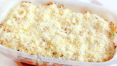 мясо по-французски с курицей и картошкой