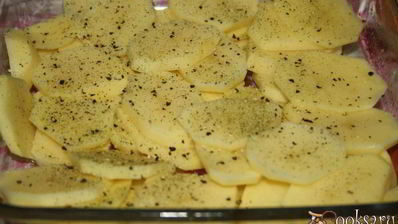 мясо по-французски с шампиньонами