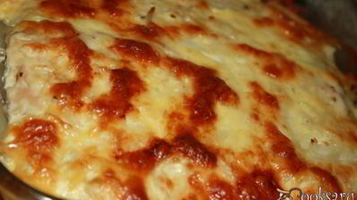 мясо по-французски с шампиньонами