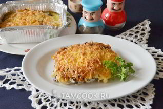 Мясо по-французски в аэрогриле