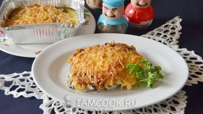 мясо по-французски в аэрогриле