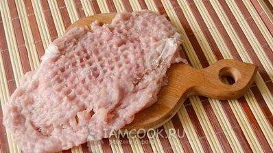 мясо по-французски в аэрогриле