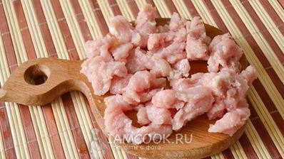 мясо по-французски в аэрогриле