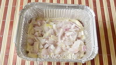 мясо по-французски в аэрогриле