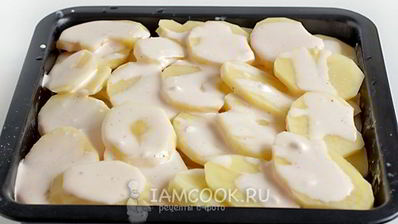 мясо по-французски в духовке