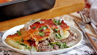 мясо по-французски в духовке