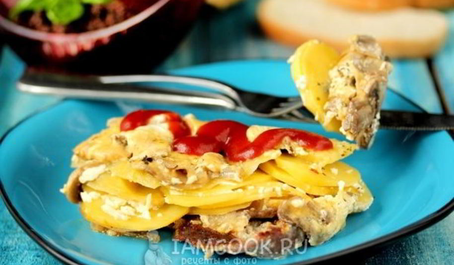 Рецепт мяса по-французски в мультиварке