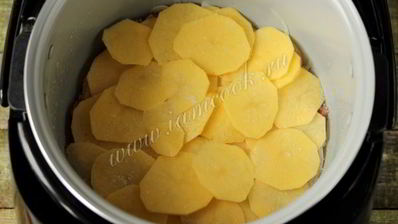 мясо по-французски в мультиварке