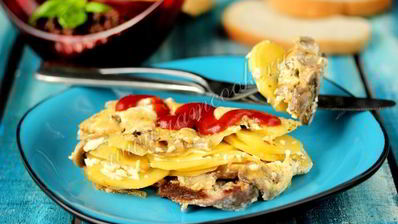 мясо по-французски в мультиварке