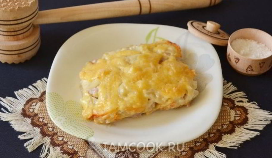 Рецепт свинины по-французски в духовке