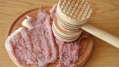 свинина по-французски в духовке