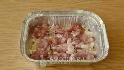 свинина по-французски в духовке