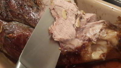 баранья нога запеченная с розмарином