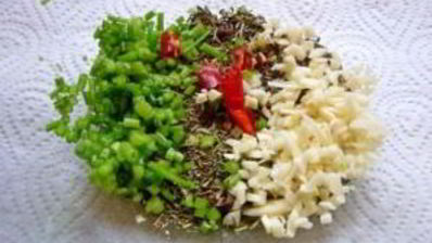 баранья нога, запеченная в фольге