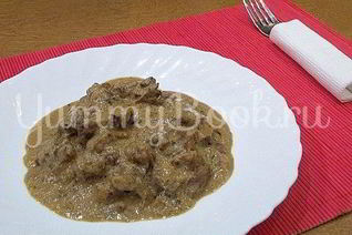 Бефстроганов из свинины